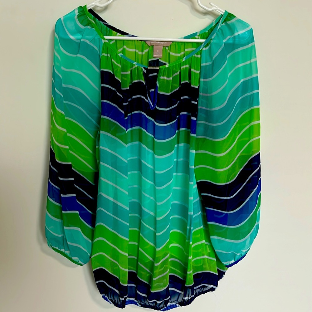 Banana Republic Light weight multicolor, long sleeve top